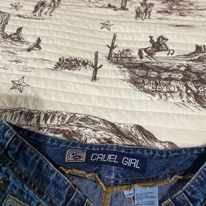 Cruel Girl Western Denim Jeans